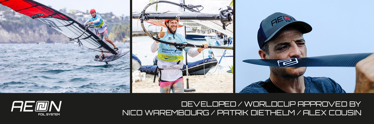 Patrik AEON foiling windsurfing